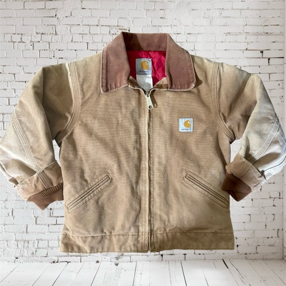 Carhartt Vintage Y2K Youth Detroit Work Wear Jacket - Picture 1 of 15
